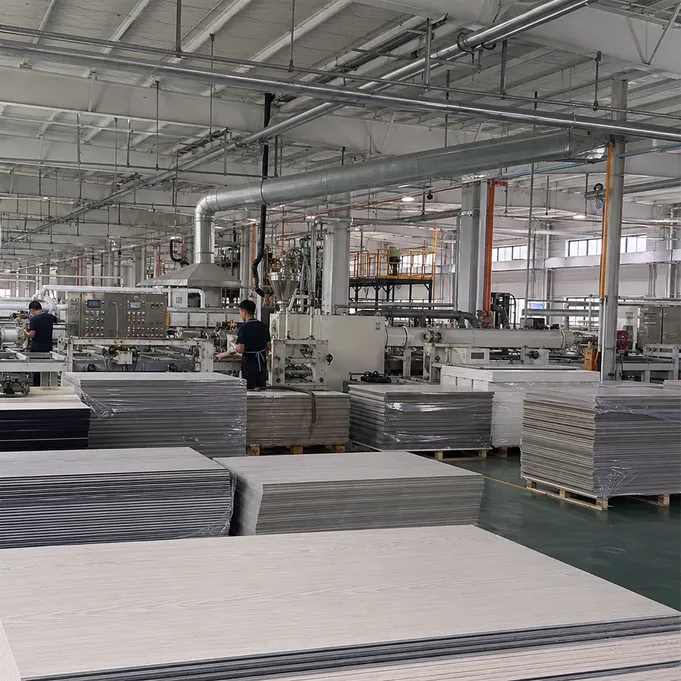 Elefloor flooring production floor in Changzhou, China