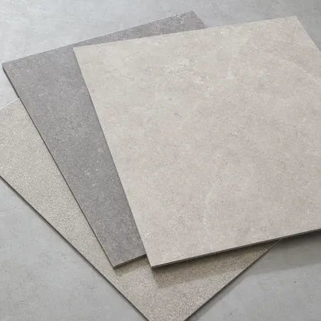 Stone-effect flexible LVT samples